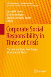 book Corporate Social Responsibility in Times of Crisis: Practices and Cases from Europe, Africa and the World