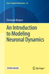 book An Introduction to Modeling Neuronal Dynamics