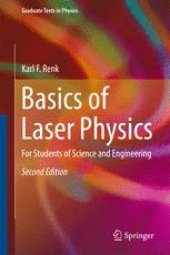 book Basics of Laser Physics: For Students of Science and Engineering