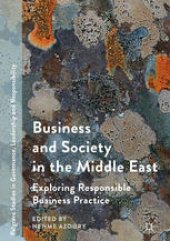 book Business and Society in the Middle East: Exploring Responsible Business Practice