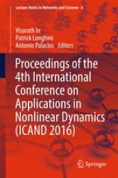 book Proceedings of the 4th International Conference on Applications in Nonlinear Dynamics (ICAND 2016)