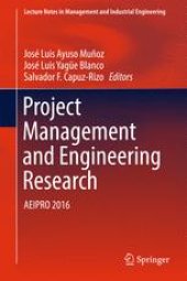 book Project Management and Engineering Research: AEIPRO 2016