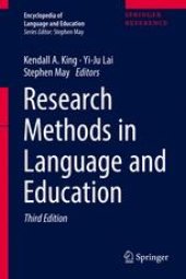 book Research Methods in Language and Education