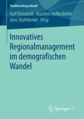 book Innovatives Regionalmanagement im demografischen Wandel