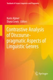 book Contrastive Analysis of Discourse-pragmatic Aspects of Linguistic Genres