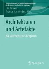 book Architekturen und Artefakte: Zur Materialität des Religiösen