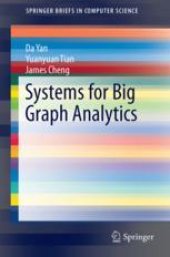 book Systems for Big Graph Analytics