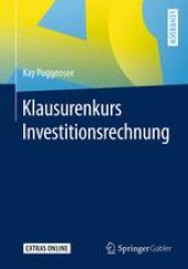 book Klausurenkurs Investitionsrechnung