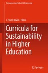 book Curricula for Sustainability in Higher Education