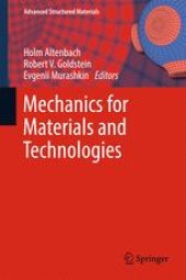 book Mechanics for Materials and Technologies