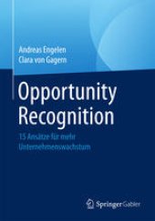 book Opportunity Recognition: 15 Ansätze für mehr Unternehmenswachstum