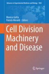 book Cell Division Machinery and Disease