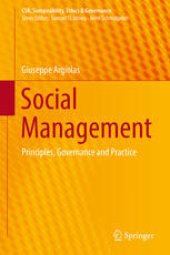 book Social Management: Principles, Governance and Practice