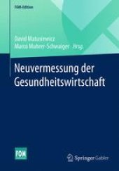 book Neuvermessung der Gesundheitswirtschaft