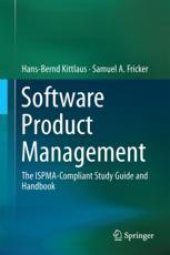 book Software Product Management: The ISPMA-Compliant Study Guide and Handbook