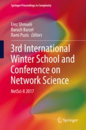 book 3rd International Winter School and Conference on Network Science : NetSci-X 2017