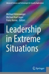 book Leadership in Extreme Situations