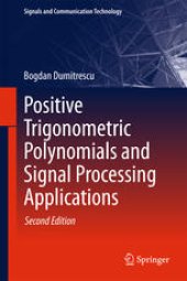 book Positive Trigonometric Polynomials and Signal Processing Applications