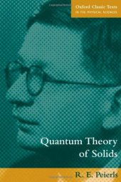 book Quantum theory of solids