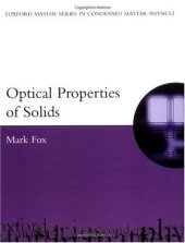 book Optical properties of solids