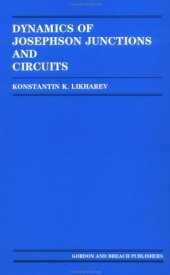 book Dynamics of Josephson junctions and circuits