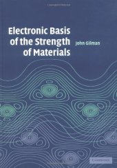 book Electronic basis of the strength of materials