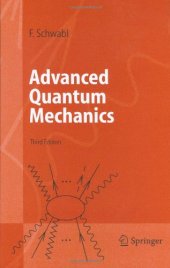 book Advanced quantum mechanics