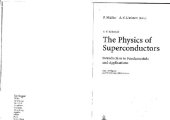 book The physics of superconductors. Introduction to fundamentals and applications