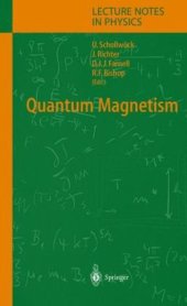 book Quantum magnetism