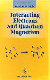 book Interacting electrons and quantum magnetism