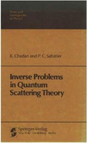 book Inverse Problems in Quantum Scattering Theory