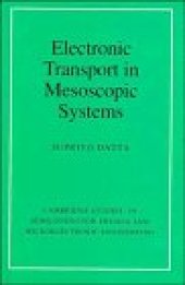 book Electronic transport in mesoscopic systems