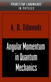 book Angular momentum in quantum mechanics