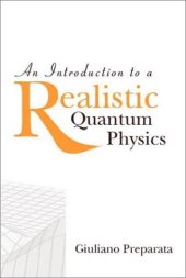 book An introduction to realistic quantum physics