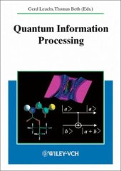 book Quantum information processing