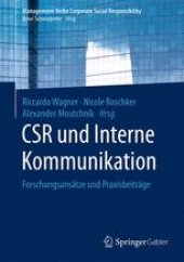 book CSR und Interne Kommunikation: Forschungsansätze und Praxisbeiträge