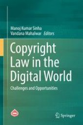 book Copyright Law in the Digital World: Challenges and Opportunities