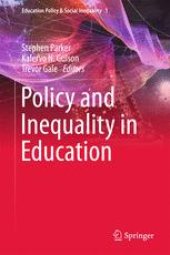 book Policy and Inequality in Education