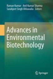 book Advances in Environmental Biotechnology