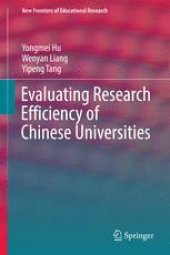 book Evaluating Research Efficiency of Chinese Universities