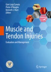 book Muscle and Tendon Injuries: Evaluation and Management