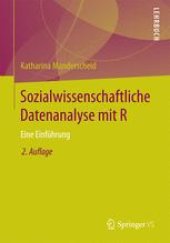 book Sozialwissenschaftliche Datenanalyse mit R: Eine Einführung