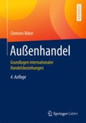 book Außenhandel: Grundlagen internationaler Handelsbeziehungen