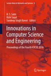 book Innovations in Computer Science and Engineering: Proceedings of the Fourth ICICSE 2016