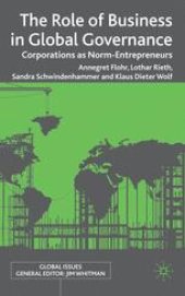 book The Role of Business in Global Governance: Corporations as Norm-Entrepreneurs