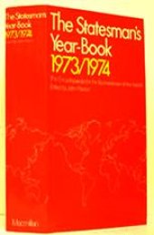 book The Statesman’s Year-Book: Statistical and Historical Annual of the States of the World for the Year 1973–1974