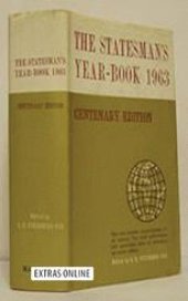 book The Statesman’s Year-Book: Statistical and Historical Annual of the States of the World 1963