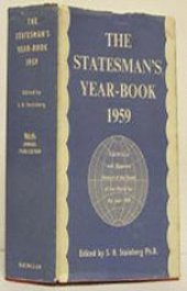 book The Statesman’s Year-Book: Statistical and Historical Annual of the States of the World for the Year 1959