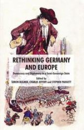 book Rethinking Germany and Europe: Democracy and Diplomacy in a Semi-Sovereign State