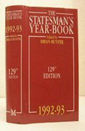 book The Statesman’s Year-Book: Statistical and Historical Annual of the States of the World for the Year 1992–1993